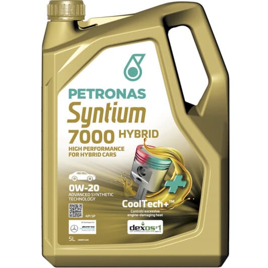 Олива Petronas Syntium 7000 Hybrid 0W-20