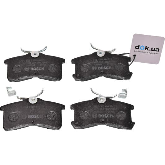 0 986 494 274 Bosch Тормозные колодки