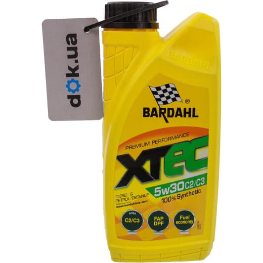 Bardahl XTEC C2/C3 5W-30 (1 л) моторна олива