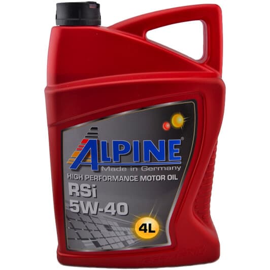 Alpine RSi 5W-40 (4 л) моторна олива