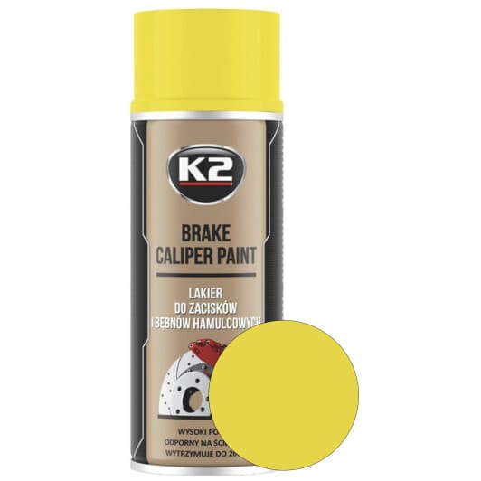 Аерозольна фарба K2 жовта 400 мл