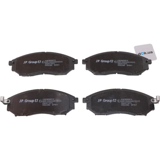 4363600810 JP Group Тормозные колодки