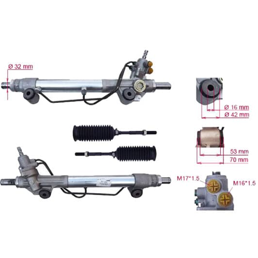 TY232 MSG Рулевая рейка