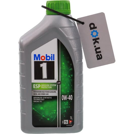 Масло Mobil 1 ESP X4 0W-40