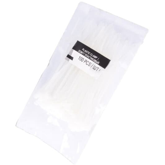 Стяжка LSA LA72X300W 300 мм 7,2 мм 100 шт