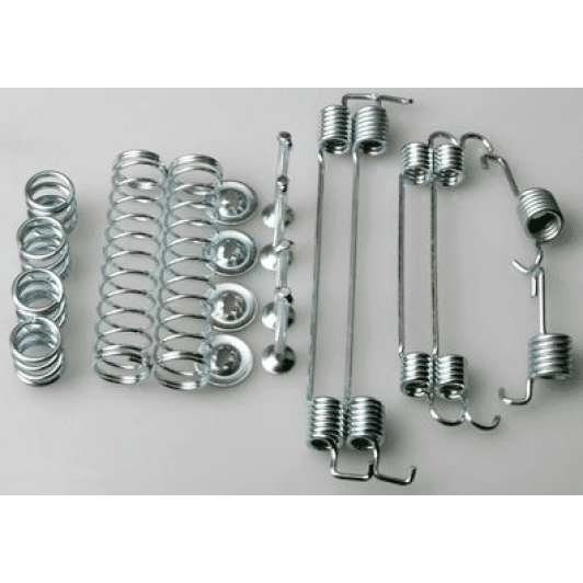 b160217 Denckermann Монтажный комплект барабанных тормозных колодок