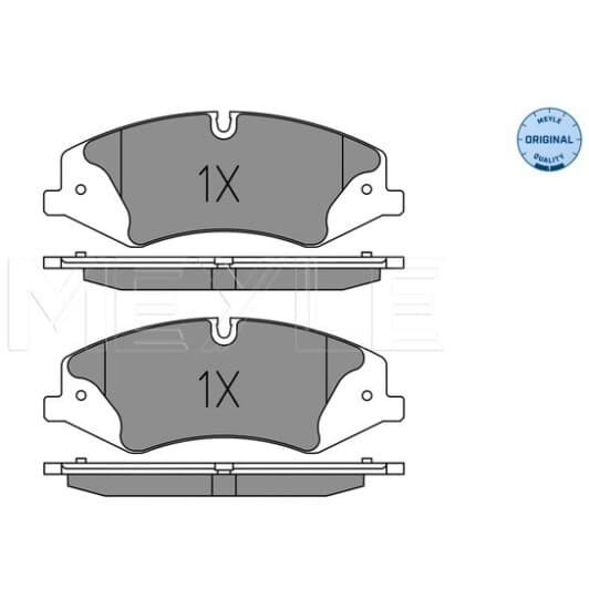 025 250 2119 Meyle Тормозные колодки