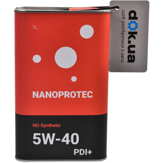 Nanoprotec PDI+ HC-Synthetic 5W-40 (1 л) моторное масло