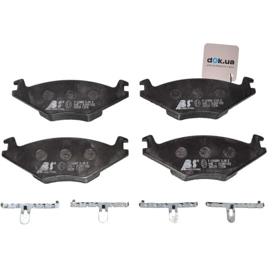 37539 A.B.S. Тормозные колодки для Citroen C6