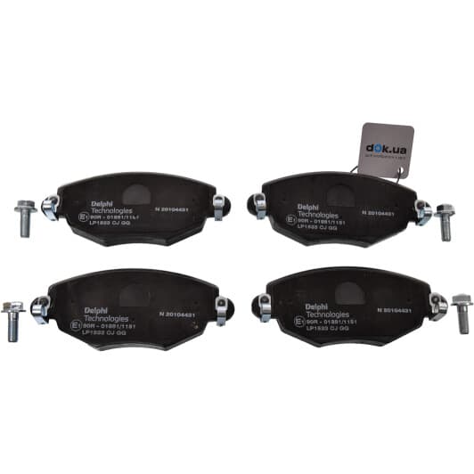 LP1533 Delphi Тормозные колодки