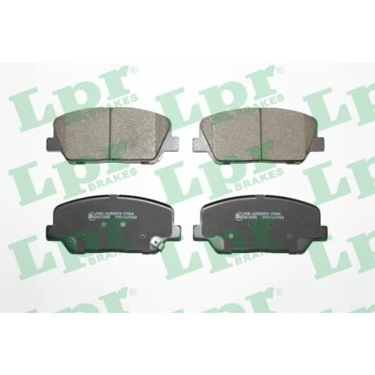 05P1960 LPR Гальмівні колодки