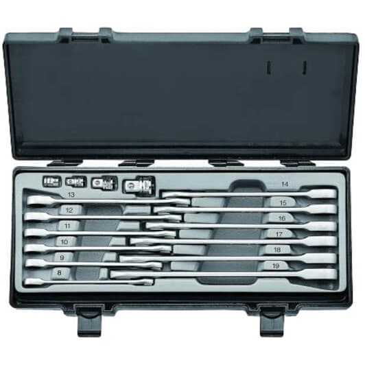 Набір ключів тріскачок комбінованих Force 5164 8-19 мм 12 шт