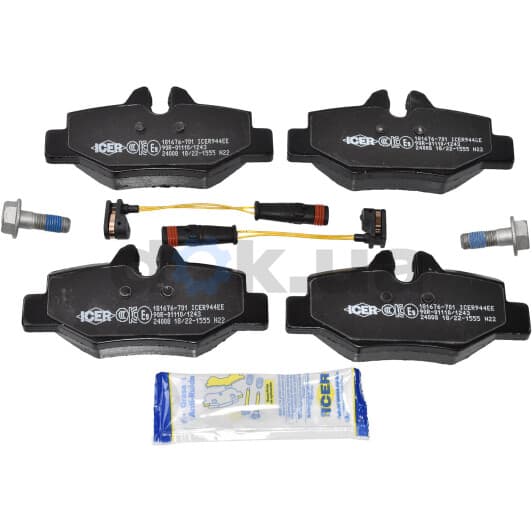 181676-701 Icer Гальмівні колодки