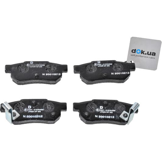 LP625 Delphi Тормозные колодки