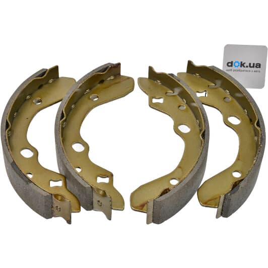 B120126 Denckermann Тормозные колодки