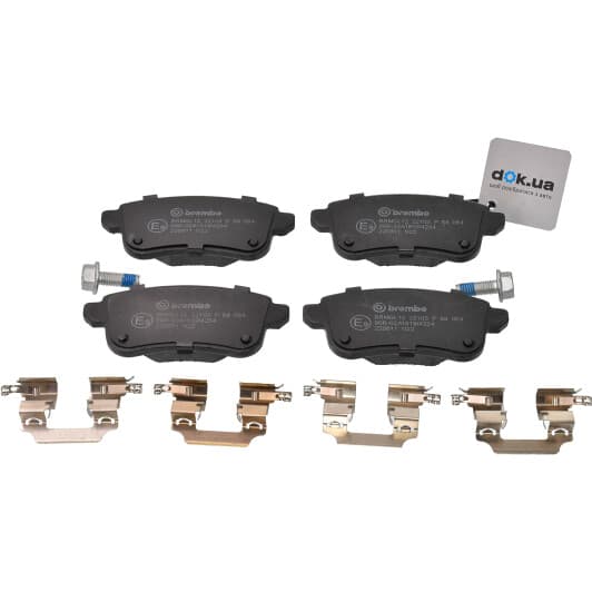 P68064 Brembo Гальмівні колодки