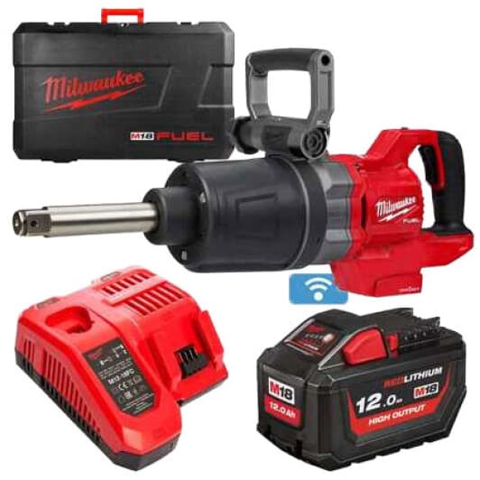 Гайковерт аккумуляторный Milwaukee M18 FUEL ONEFHIWF1D-121C (1 аккумулятор + ЗУ + чехол)