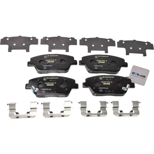 2564401 Textar Тормозные колодки