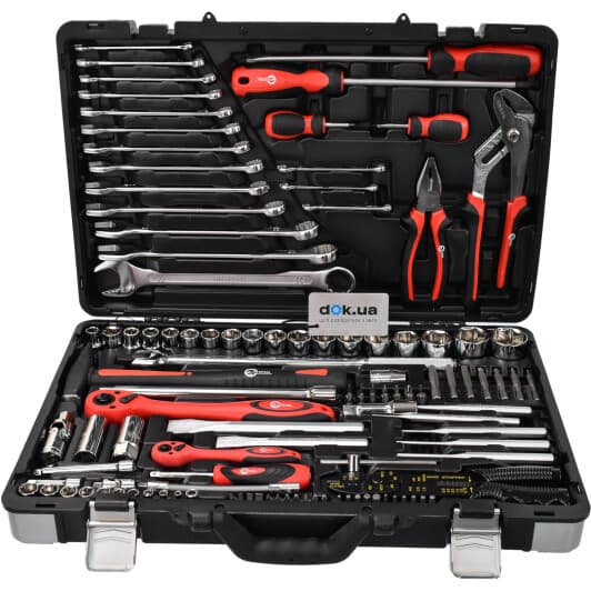 Набір інструментів Intertool ET-7145 1/2", 1/4" 145 шт.