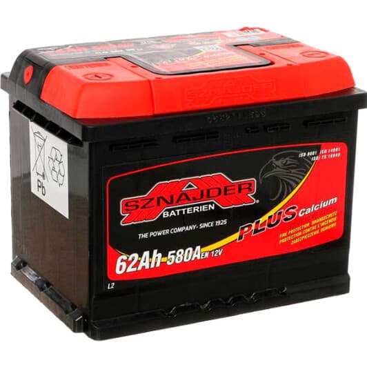 Аккумулятор SZNAJDER 6 CT-62-L Plus 56296