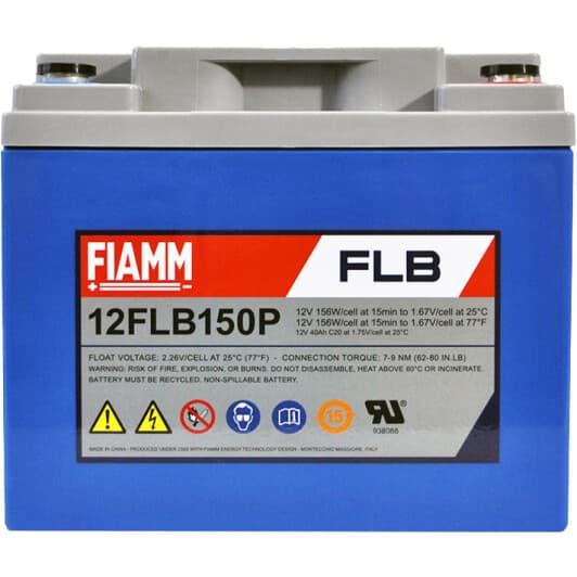 Аккумулятор для ИБП Fiamm FLB 12FLB150P 938088 40 Ач 12 В