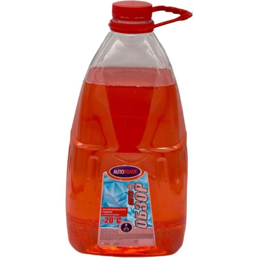 Омыватель стекла AutoTrade Обзор зимний -20°С земляника (5 л)