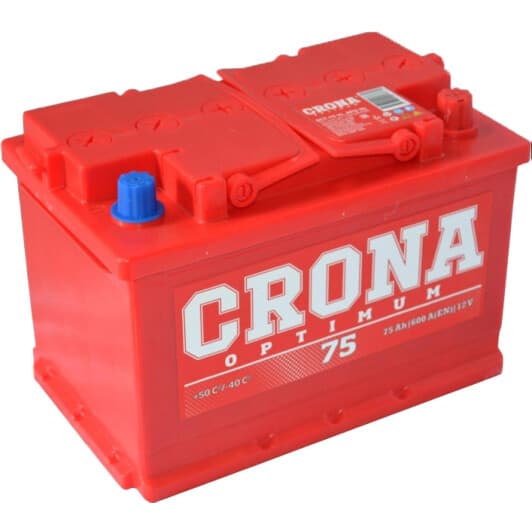Аккумулятор Crona 6 CT-75-R Optimum 00077578