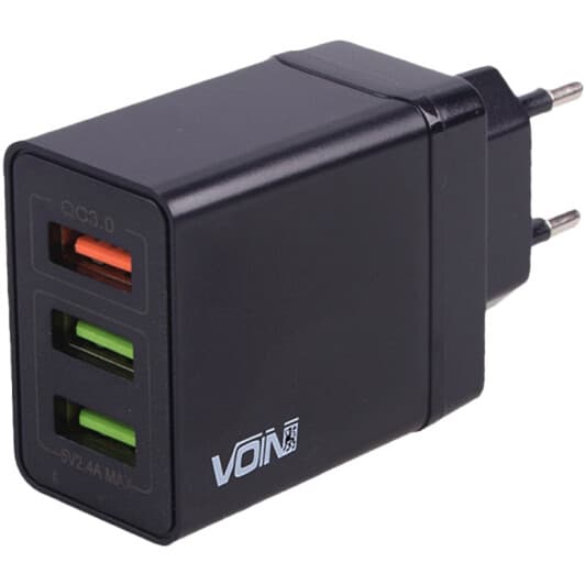 Сетевое зарядное устройство Voin LC-34830BK 30 Вт