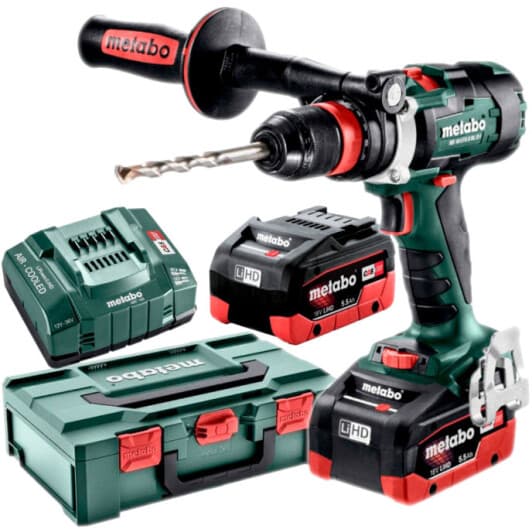Шурупокрут Metabo акумуляторний BS 18 LTX BL Q I (2 акумулятори + ЗП + чохол)
