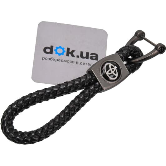 Брелок Vitol с логотипом Toyota черный 52685