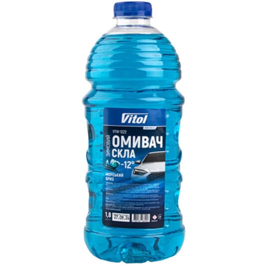 Омивач скла Vitol зимовий -12°С морський бриз (1,8 л)