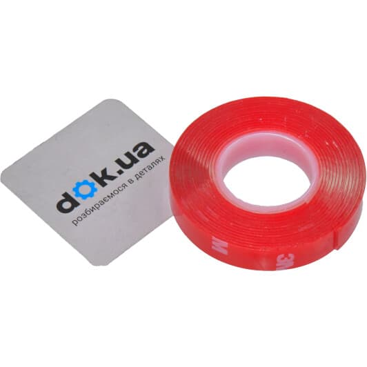 Двосторонній скотч 3M 6009 F 101701 на акриловій основі 10 мм x 2 м