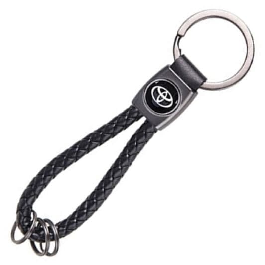 Брелок Vitol с логотипом Toyota черный 48770