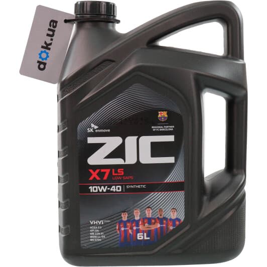 ZIC X7 LS 10W-40 (6 л) моторна олива