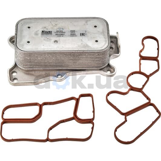 90783 Nissens Масляный радиатор двигателя