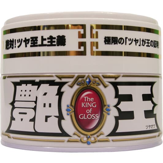 Цветной полироль для кузова SOFT99 The King of Gloss White Solid белый