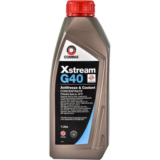 Comma Xstream G40 G12++ фиолетовый концентрат антифриза