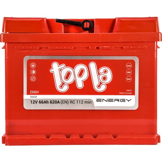 Аккумулятор Topla 6 CT-66-R Energy 108066