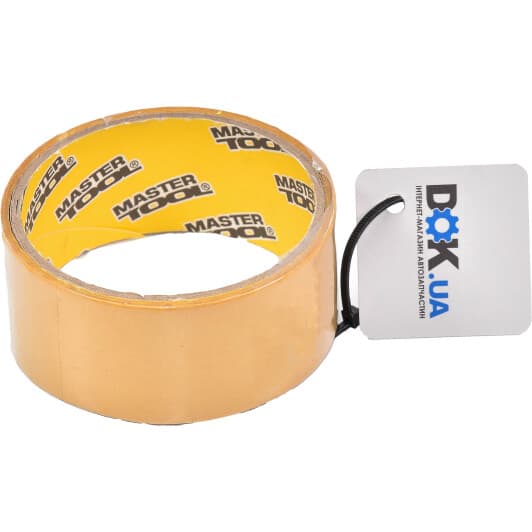 Двосторонній скотч MasterTool 77-3305 на поліпропіленовій основі 38 мм х 5 м