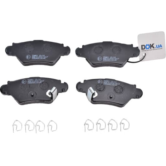 1214 Tomex Тормозные колодки