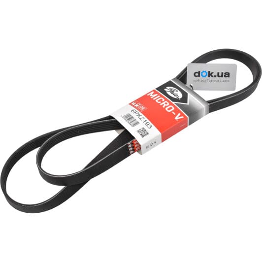 6PK2193 Gates Поліклиновий ремінь