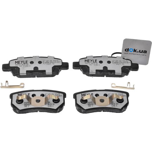 025 240 1416/PD Meyle Тормозные колодки