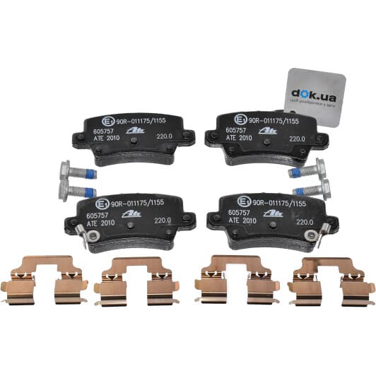 13.0460-5757.2 ATE Гальмівні колодки для Honda Civic