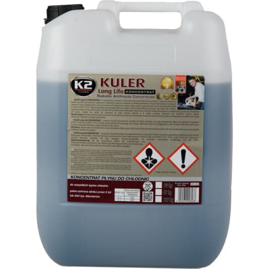 K2 Kuler G11 синій 20 л (W416N) концентрат антифризу