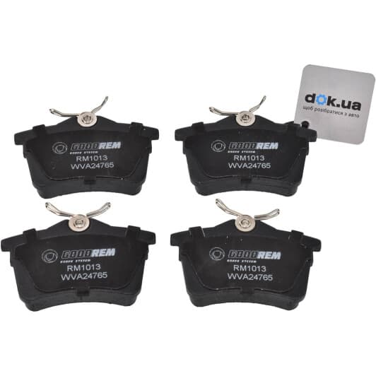 rm1013 Goodrem Гальмівні колодки