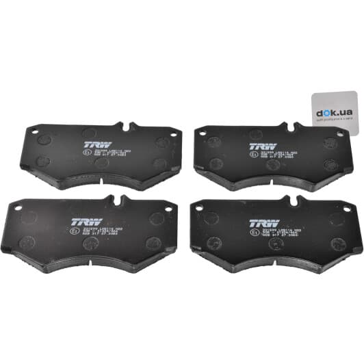 GDB317 TRW Тормозные колодки