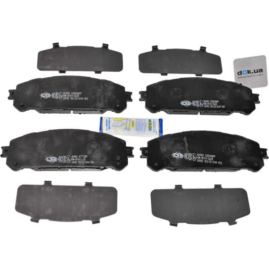 181982 Icer Гальмівні колодки