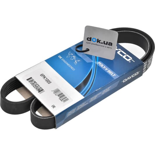 6PK1005 Dayco Поліклиновий ремінь