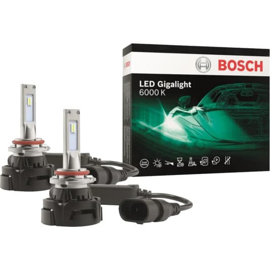 Автолампа Bosch LED Gigalight HB4 P22d 30 W 1987301555