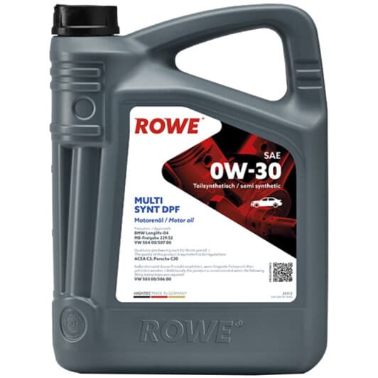 Rowe Multi Synt DPF 0W-30 (5 л) моторна олива